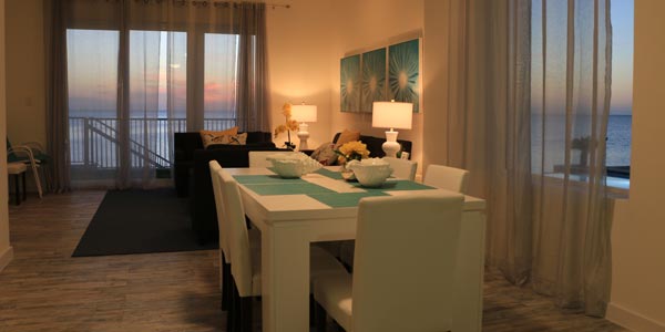 Dining Room for Condominum in South Padre Island