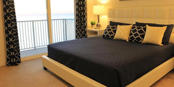 Master Bedroom in South Padre Condo